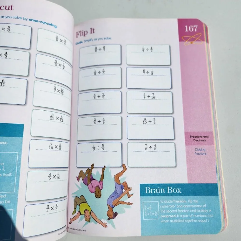 NEW Brain Quest Workbook Grade 5 5th Grade Book Paperback ‏ 320pages Stocking St